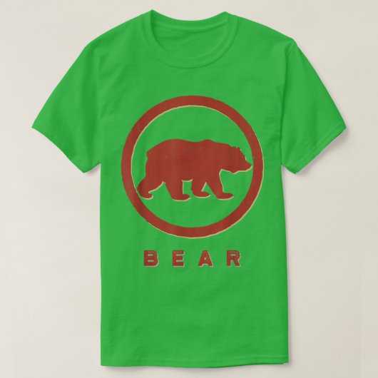 Beer Lover Retro Style Animal T-shirt (Design voorkant)