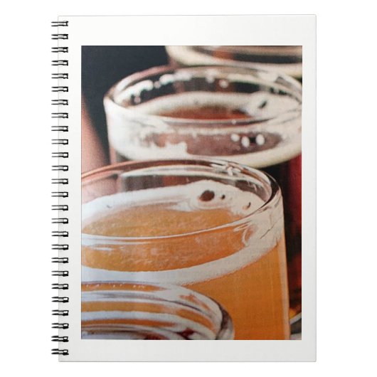 ***BEER LOVER** SPIRALE NOTEBBOOK NOTITIEBOEK (Voorkant)