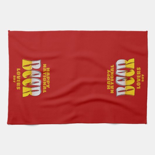 Beer Lovers Day Theedoek (Horizontaal)