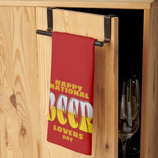 Beer Lovers Day Theedoek (Derde Gevouwen)