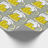 Beer Lovers Funny Beer Mok Cadeaupapier (Hoek)