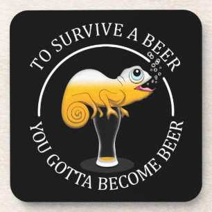 Beer Lover's Funny Quote - Beer Bier Onderzetter