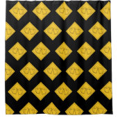 Beer Lovers-teken Douchegordijn (Voorkant)