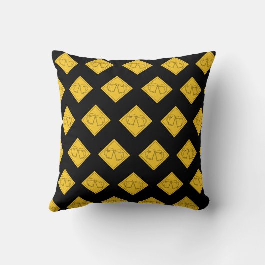 Beer Lovers-teken Kussen (Achterkant)