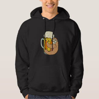 Beer Loving Sloth German Beer Festival Bavarian Hoodie