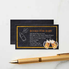 Beer Luier Party Boeken voor Baby Enclosure Kaart