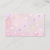 Beer Luier Raffle Kaart Tickets voor Baby shower (Achterkant)