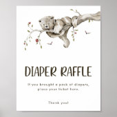 Beer Luier Raffle Poster (Voorkant)