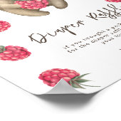 Beer - Luier Raffle spel Poster (Hoek)