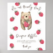 Beer - Luier Raffle spel Poster (Voorkant)