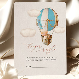 Beer luiertapijtkaartje voor rotatieschets informatiekaartje