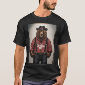 Beer Lumberjack Canada Day T-shirt (Voorkant)