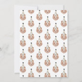 Beer-ly Believe It 1st Birthday Invitation – Teddy Kaart (Achterkant)