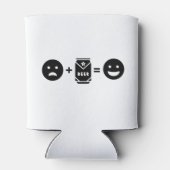 Beer maakt je glimlach-Koelbox Blikjeskoeler (Achterkant)