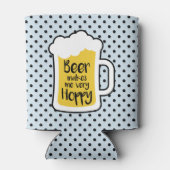 Beer maakt me Hoppy Blikjeskoeler (Achterkant)