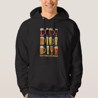 'Beer maakt me hoppy' Craft Beer Hoodie