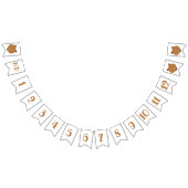 Beer maanden eerste verjaardag vlaggetjes (Alle)