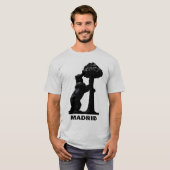 Beer Madrid en de Madrono-boom T-shirt (Voorkant volledig)