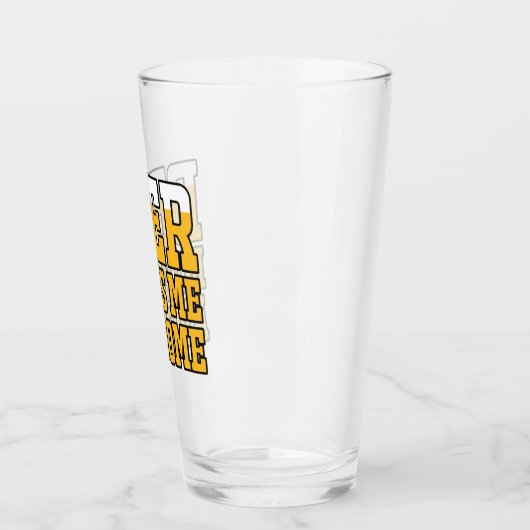 Beer makes me awesome glas (Links)