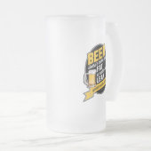 Beer Makes You Lean Matglas Bierpul (Voorkant rechts)