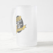 Beer Makes You Lean Matglas Bierpul (Voorkant links)