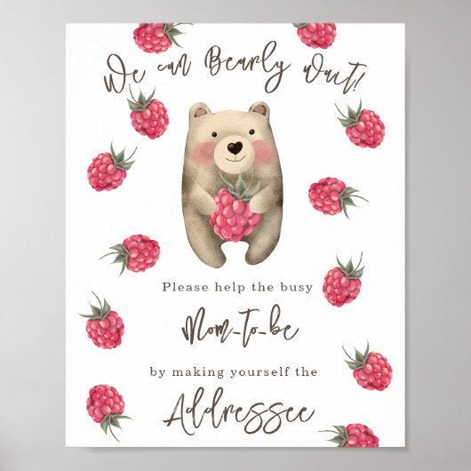 Beer - Mama om geadresseerd te worden Poster (Voorkant)