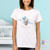 Beer Mama Waterverf Teddy Bear Baby shower T-shirt