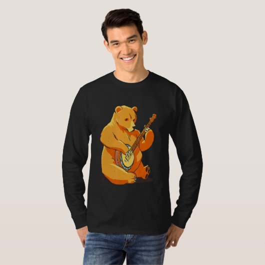 Beer Mannen T-shirt (Voorkant volledig)