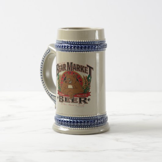 Beer marktbier bierpul (Voorkant links)