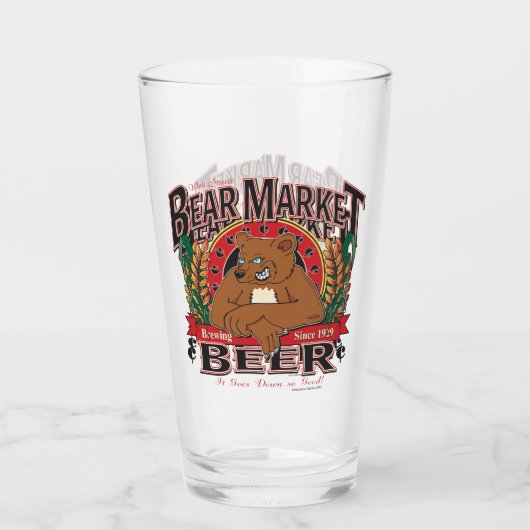 Beer marktbier glas (Voorkant)