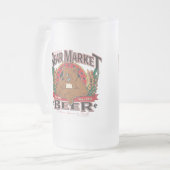 Beer marktbier matglas bierpul (Voorkant links)