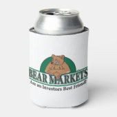 Beer-markten-zijn-Investeerders-Beste Vrienden Blikjeskoeler (Blikje Voorkant)