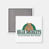 Beer-markten-zijn-Investeerders-Beste Vrienden Magneet (Voorkant / Achterkant)