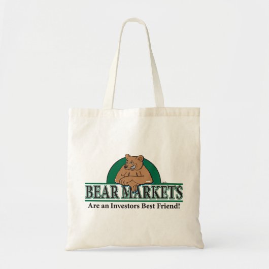 Beer-markten-zijn-Investeerders-Beste Vrienden Tote Bag (Voorkant)