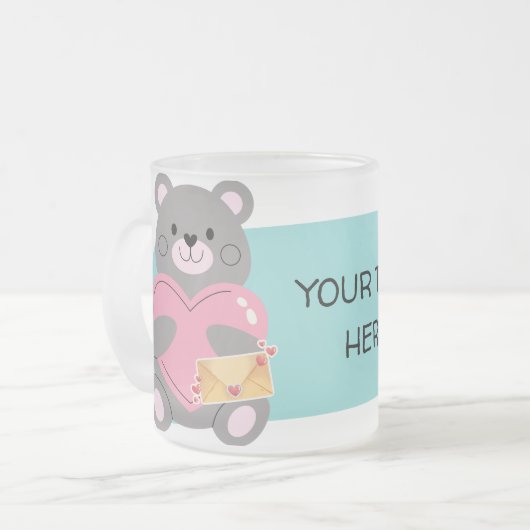 BEER  MATGLAS KOFFIEMOK (Voorkant links)