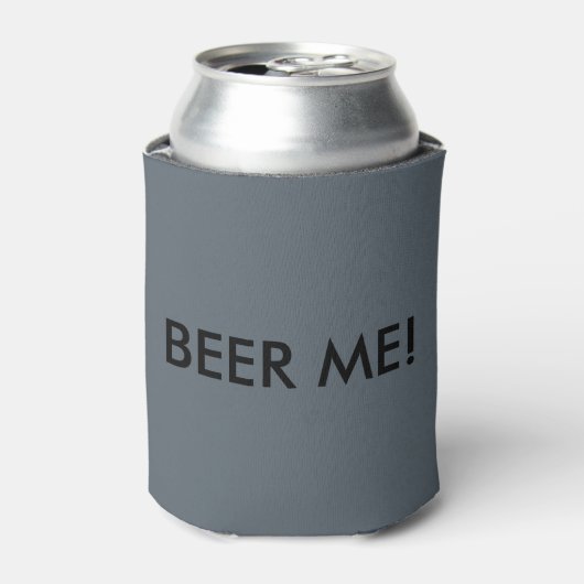 Beer me blikjeskoeler (Blikje Voorkant)