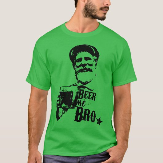 Beer me Bro T-shirt (Voorkant)