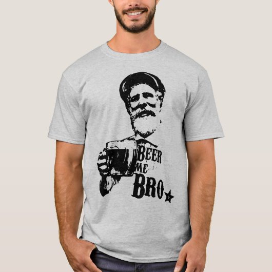 Beer me Bro T-shirt (Voorkant)