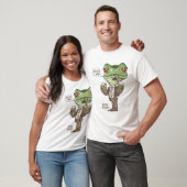 Beer me Green Frog van Mudge Studios T-shirt (Unisex)