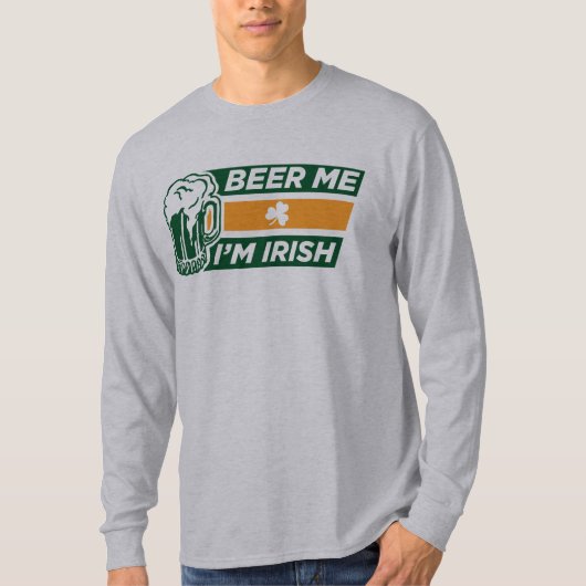 Beer me Ik ben Irish Shirt (Voorkant)