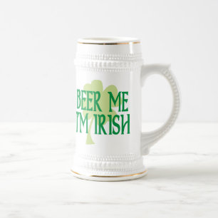 Beer me Ik ben Irish Stein Bierpul