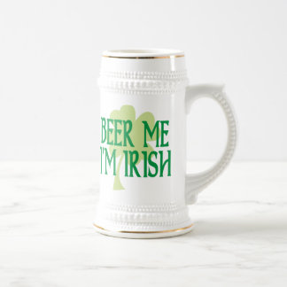 Beer me Ik ben Irish Stein Bierpul