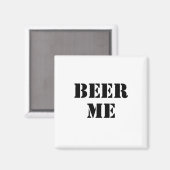 Beer me magneet (Voorkant / Achterkant)