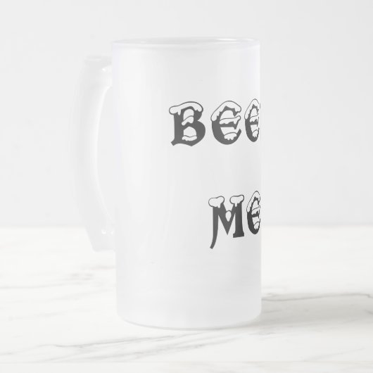 BEER ME MATGLAS BIERPUL (Voorkant links)