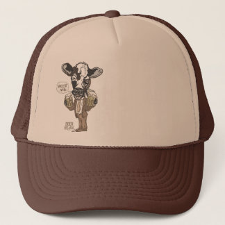 Beer me Moo Cow van Mudge Studios Trucker Pet