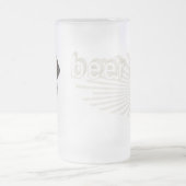 Beer me Pug van Mudge Studios Matglas Bierpul (Center)