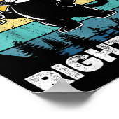 Beer Me Right Meow Funny Cat Drinking Humor  Poster (Hoek)