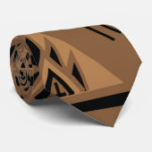 Beer Medicine Brown Stropdas (Opgerold)