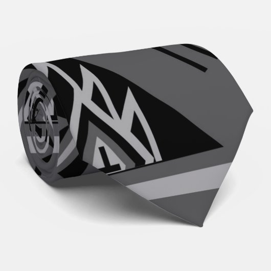 Beer Medicine Grey Stropdas (Opgerold)