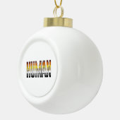 Beer Menselijk Keramische Bal Ornament (Rechts)